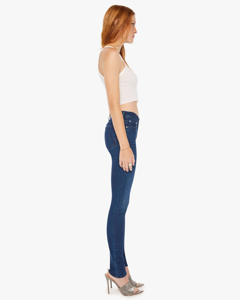 Shape Mid Blue Wash Super High Waist Skinny Jeans